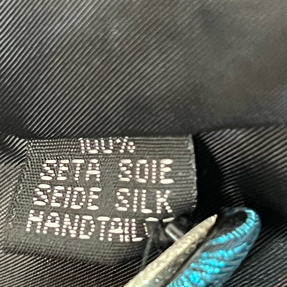 Barry.Wang Men’s Blue/green Black Paisley Vest Adjustable Back Belt Size 3XL - Picture 12 of 13